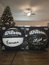 2 Caitlin Clark WNBA Wilson Basketballs Size 7 Men's 29.5 Rare