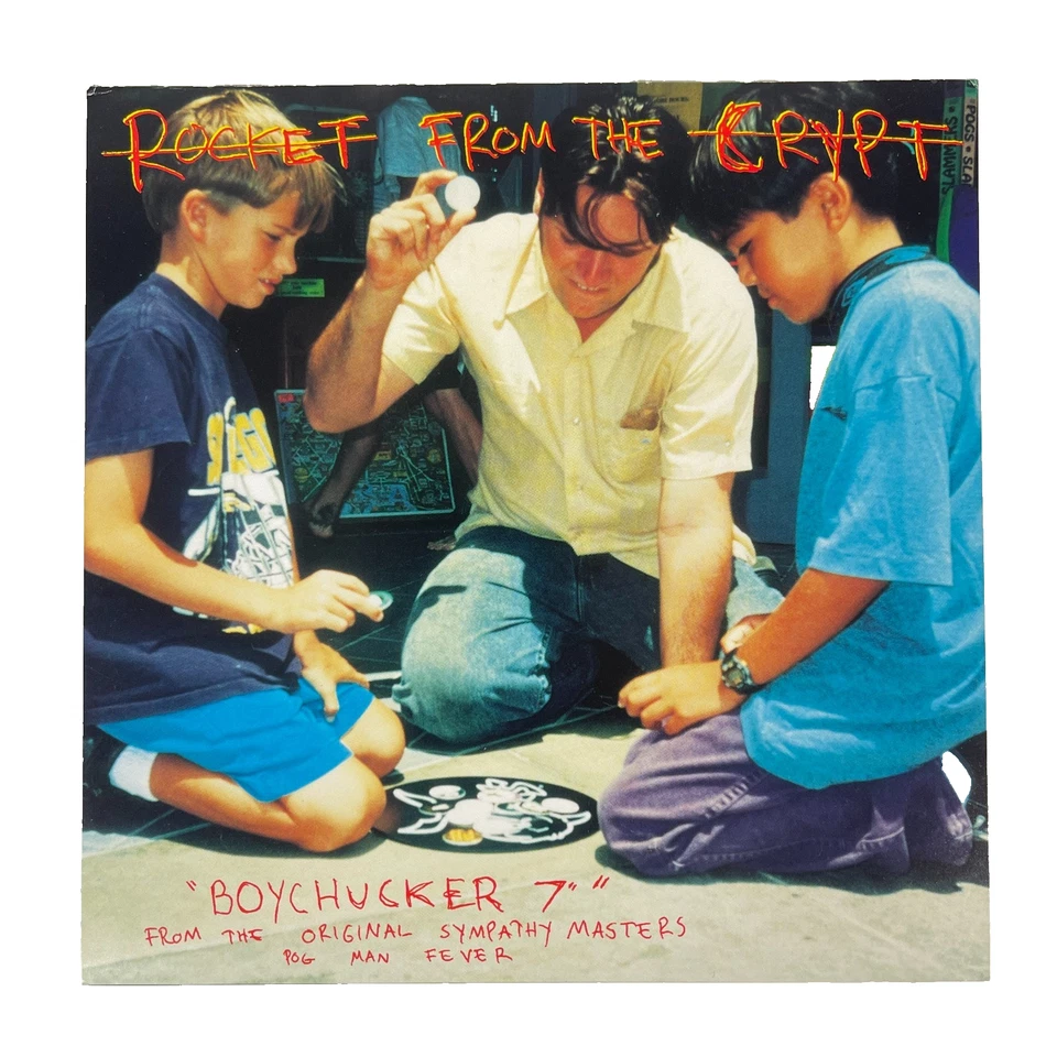 Rocket From The Crypt Boychucker 7in 45 Vinyl Single SFTRI 1994 No Pogs Jon Reis - Image 3 of 4