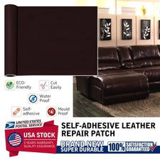 Coffee Leather Repair Tape Durable Professional Grade For Furniture Restoration