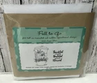 Unity Stamps FALL TO GO Pumpkin Spice Latte Coffee Rubber Stamps