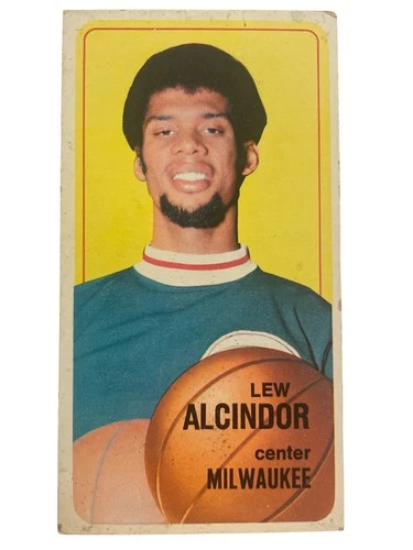 1970 Topps Kareem Abdul Jabbar Lew Alcindor #75 Lakers Bucks