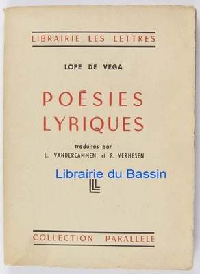 Poésies lyriques Lope de Vega 1951 EO - Photo 1/4