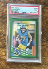 2025 Score End Zone #120 Puka Nacua /6 PSA 9 #S5661