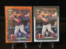 Jair Camargo 2024 Topps Update Series #US314 Orange Holo Foilboard /299 RC LOT