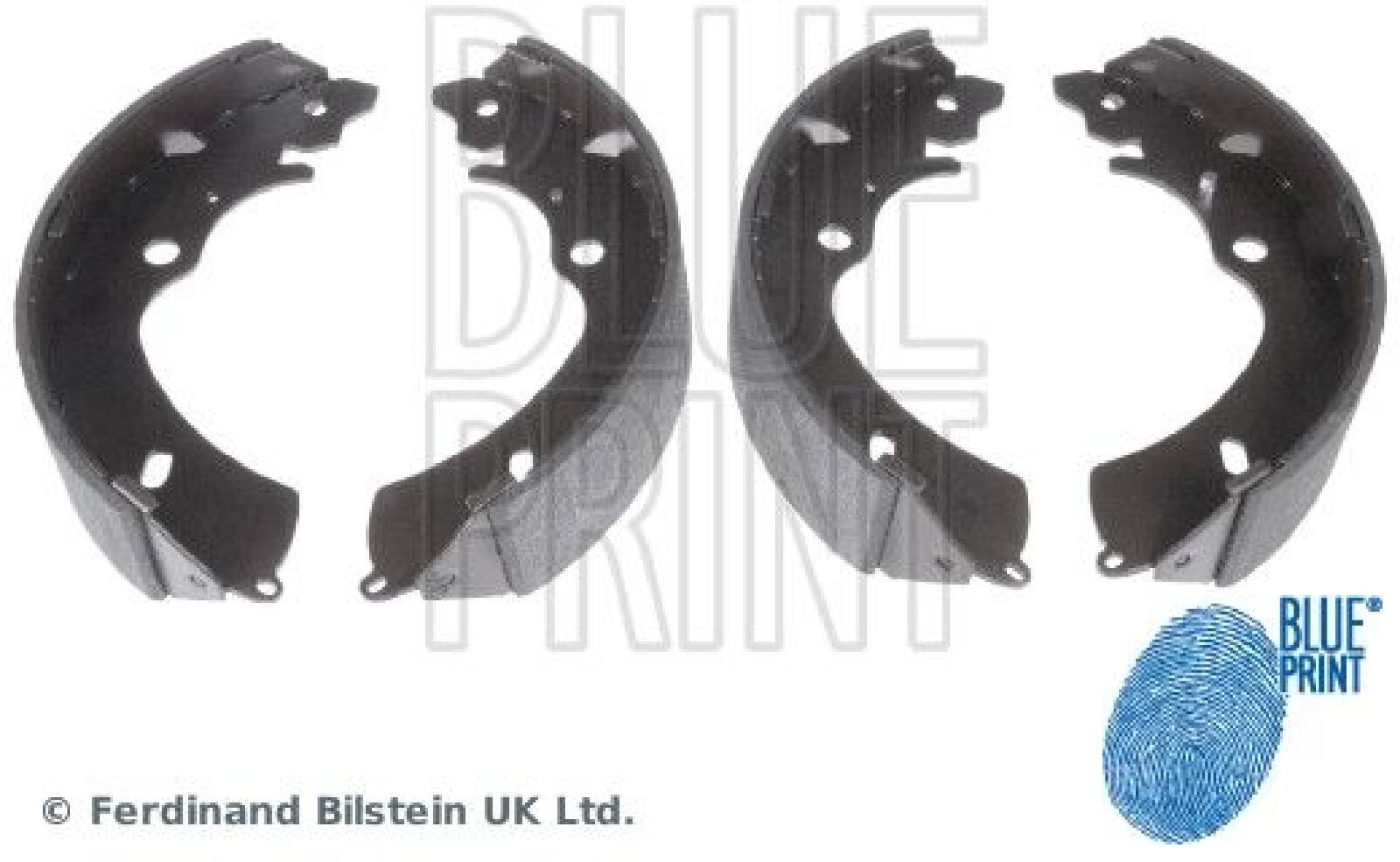 Blue Print Bremsbackensatz [Hersteller-Nr. ADZ94118] für Isuzu - Bild 2