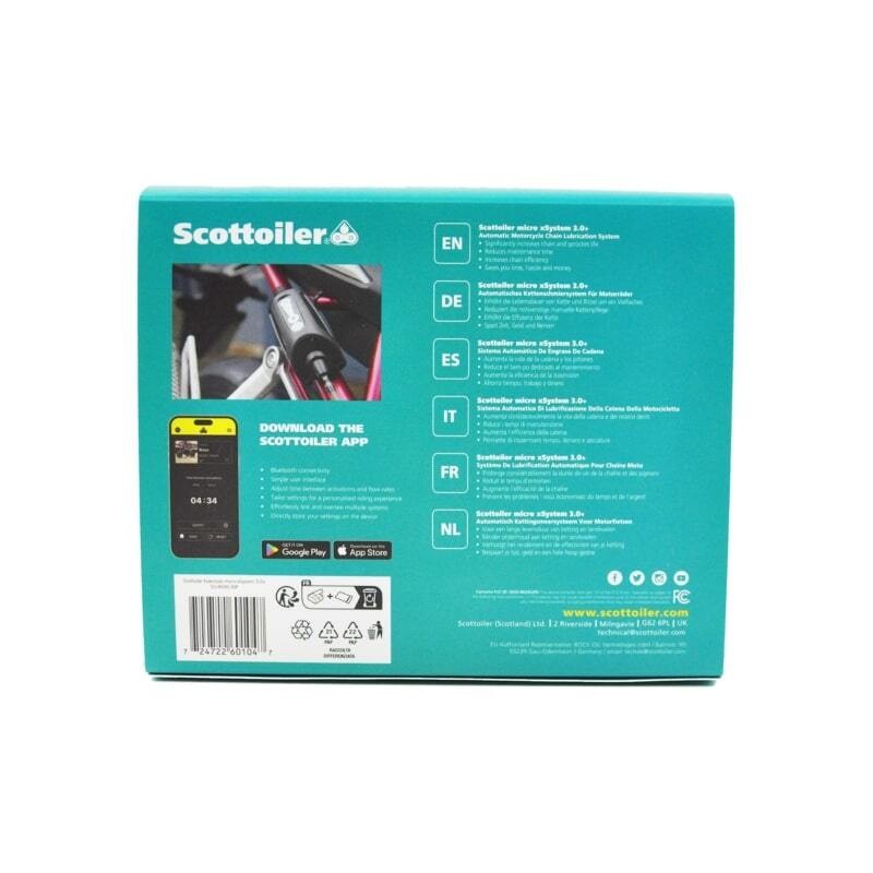 Scottoiler xSystem 3.0 édition micro système de lubrification électronique - 3