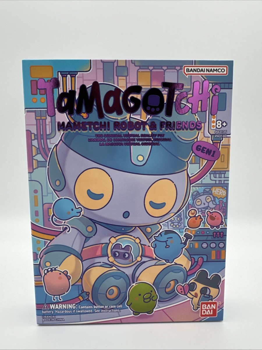 SDCC 2025 Exclusive Bandai Tamagotchi Mametchi Robot & Friends Gen