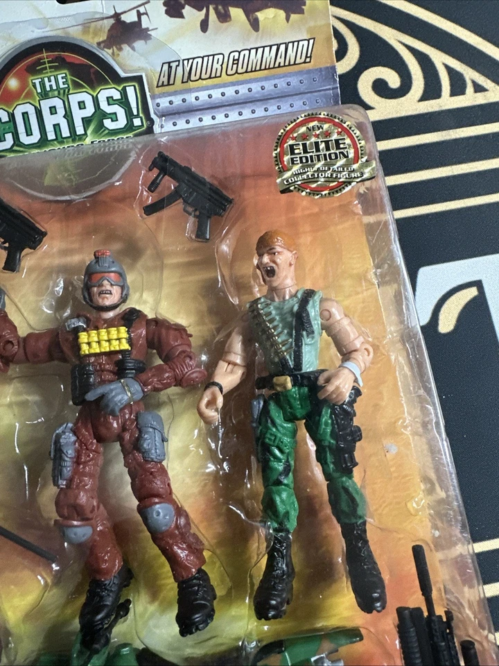 ¡EL CUERPO! 3 Man Soldier Team Lanard - Figuras de escuadrón de operaciones abiertas de rescate Foto 4 de 4