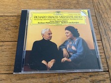 Strauss: Four Last Songs, Quatre Lieder, Karajan, Herbert Von; Berlin (CD, 1986)