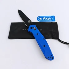 Benchmade Osborne 940BK-2002 Blue Handle Black Blade Axis Lock Folding Knife NEW