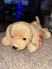 Beanie Baby Fetch The Dog Ty Collectible Plush Toy Vintage With Tags