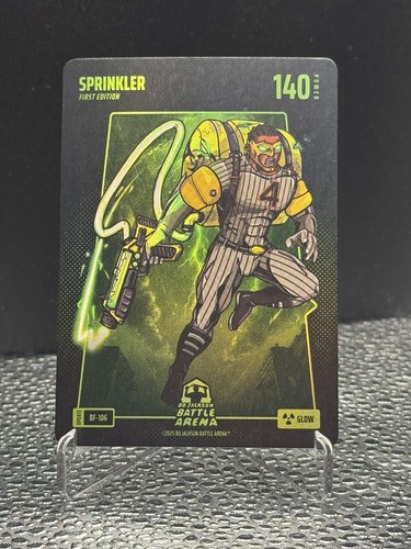Bo Jackson Battle Arena Alpha Update #BF-106 SPRINKLER (Arraez) Glow Battlefoil