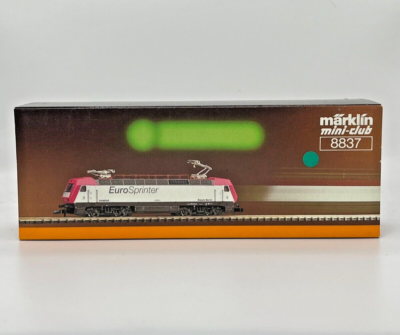 Z Scale Marklin Mini-Club 8837 Euro Sprinter Eletric Locomotive