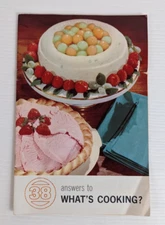 Vtg 1965 CARNATION EVAPORATED MILK 38 Answers to What's Cooking Recipe Booklet