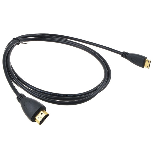 Mini HDMI Audio Video TV Cable/Cord/Lead for Canon Vixia HFS21 HF10
