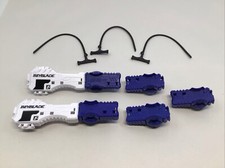 Beyblade Launcher Toys Lot White And Blue