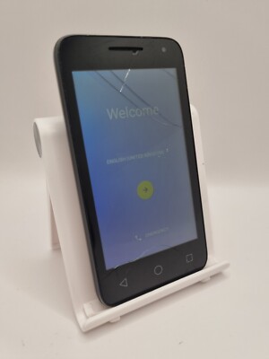 Vodafone Smart First 7 schwarz Vodafone 4GB 4'' Mini Android Smartphone gesprungen