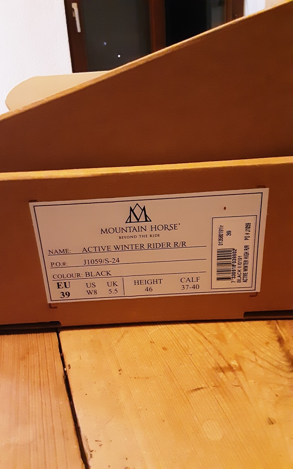 Mountain Horse Winterreitstiefel Gr 39 Active Winter Rider