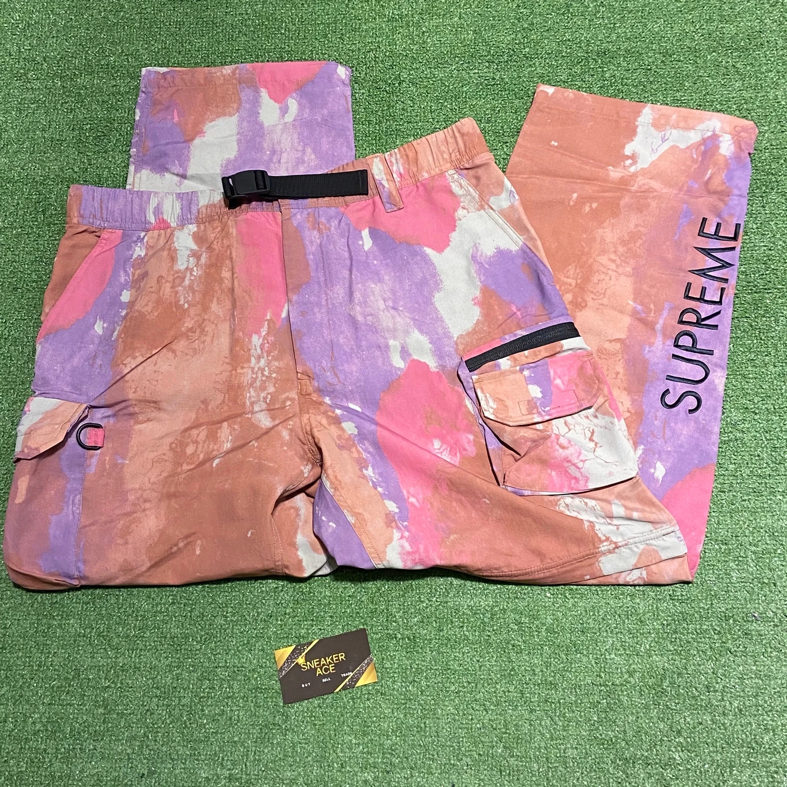 Pantalon cargo ceinturé Supreme The North Face multicolore : L
