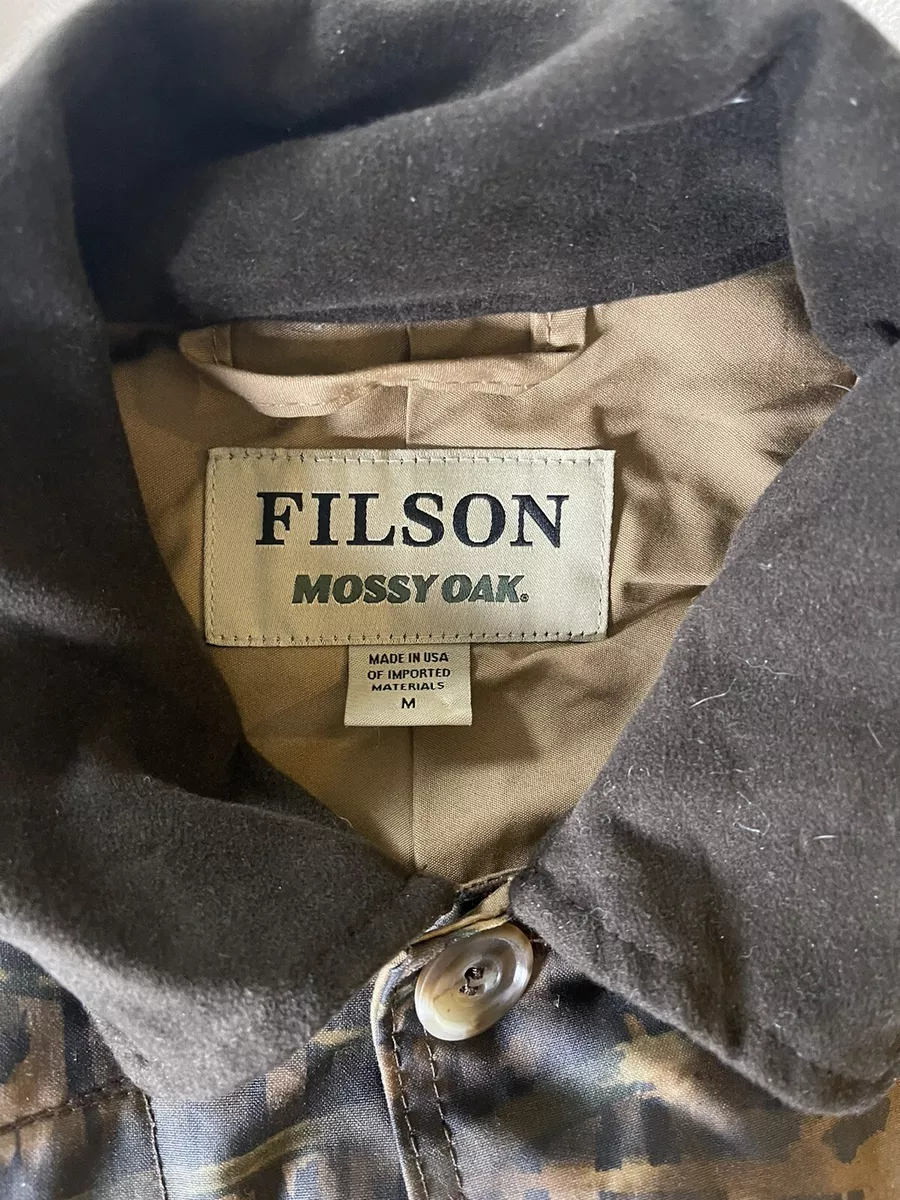 Filson x Mossy Oak Shelter Waterfowl Upland Coat 20073978 Oil