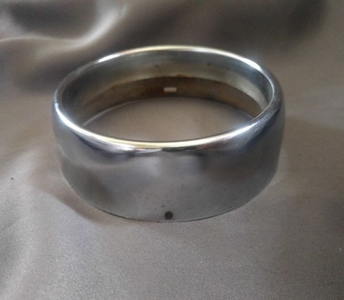 Ford ? Chevy? Chrome Headlight Trim Ring NICE!!