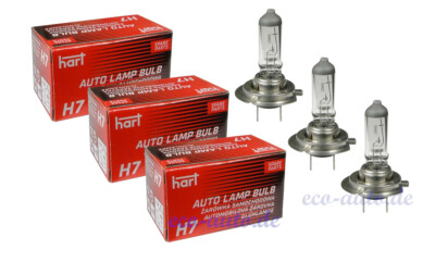 3 x H7 Glühbirnen 12V 55W Halogen für OPEL TIGRA VECTRA B C ZAFIRA B A