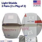 Dental Pelton & Crane Light Shield, LF II, LFII Lens Cover 2 x Pkg of 2 DCI 8601