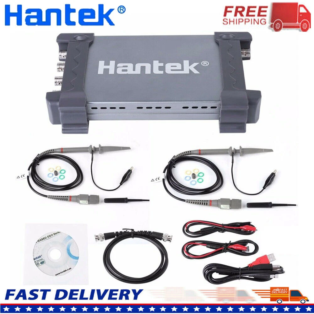 Hantek 6074BD Digital Oscilloscope Waveform Generator Bandwidth