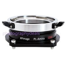 XPimage Camera Lens Adapter for PL Mount Cinema Lens to Arri Amira Mini Camera