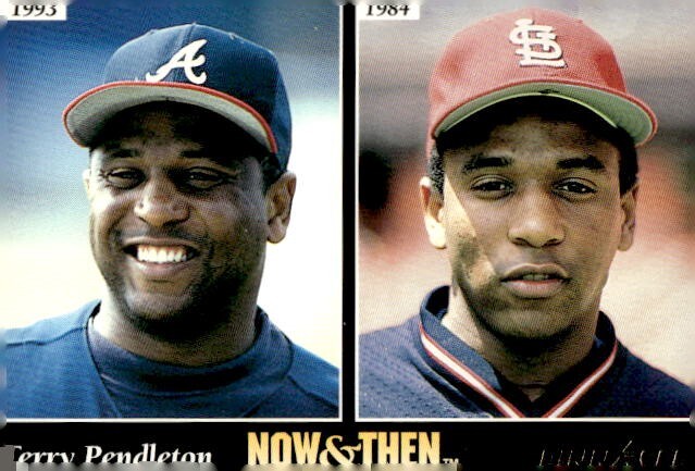 1993 Pinnacle #473 Terry Pendleton NT Atlanta Braves