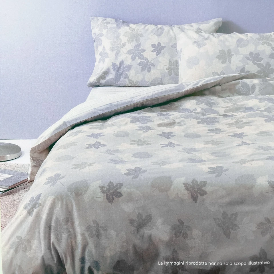 Completo Copripiumino Zucchi Oliver matrimoniale 2 piazze flanella 100% cotone - Immagine 4 di 4