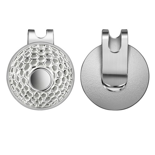 12/6x Magnetic Golf Ball Hat Clip For Golf-Bit Standard Marker w/Rhinestone Hole - Picture 7 of 16