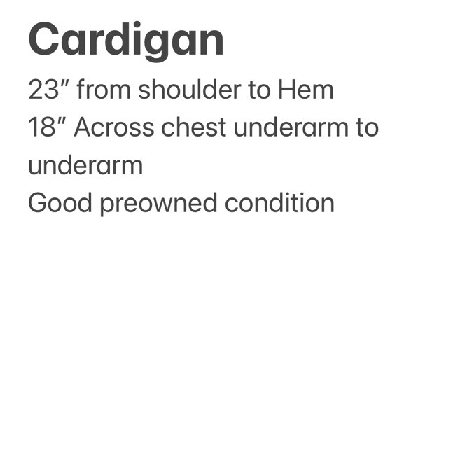 Vintage Tory Burch Women’s S Brown Gold Metallic Cardigan Sweater Logo Buttons thumbnail 7