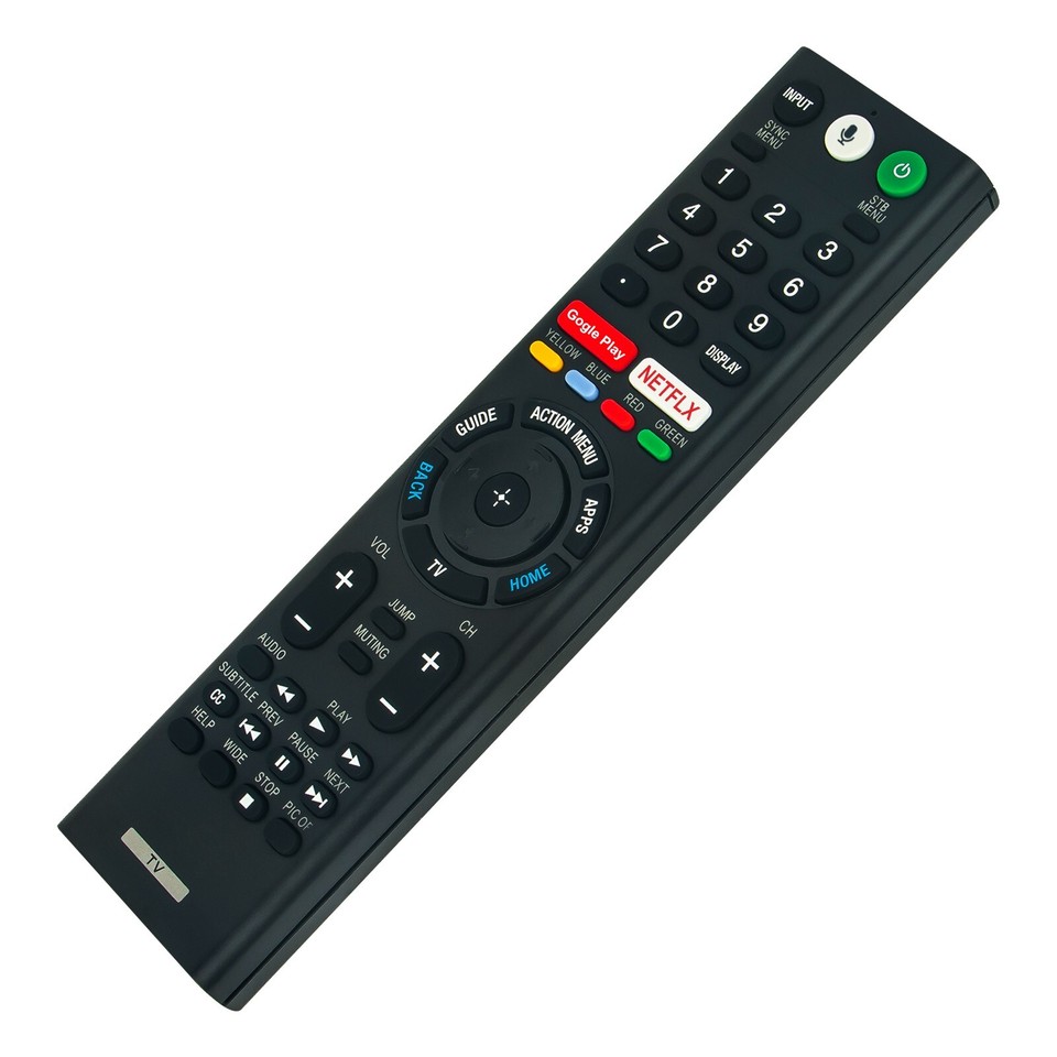 RMFTX300U Replace Voice Remote for Sony Bravia TV XBR43X800E XBR