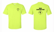  TRAFFIC ROAD CONSTRUCTION SAFETY T shirts S-5XL