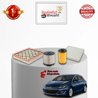 Set Service 4 Filter Opel Astra J 1.6 Cdti 100KW 136CV Von 2014->