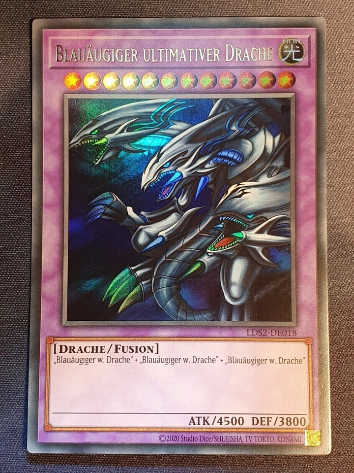 Blauäugiger Ultimativer Weißer Drache Set Neu Yugioh deutsch Drachen Deck Kaiba - Bild 2 von 3