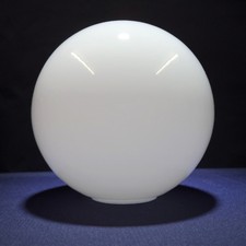 Ersatzglas Lampenschirm Lampenglas Opalkugel glänzend Ø ca.200mm, Öffnung Ø40mm