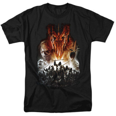LORD OF THE RINGS EVIL RISING Licensed Men's Graphic Tee Shirt SM-6XL