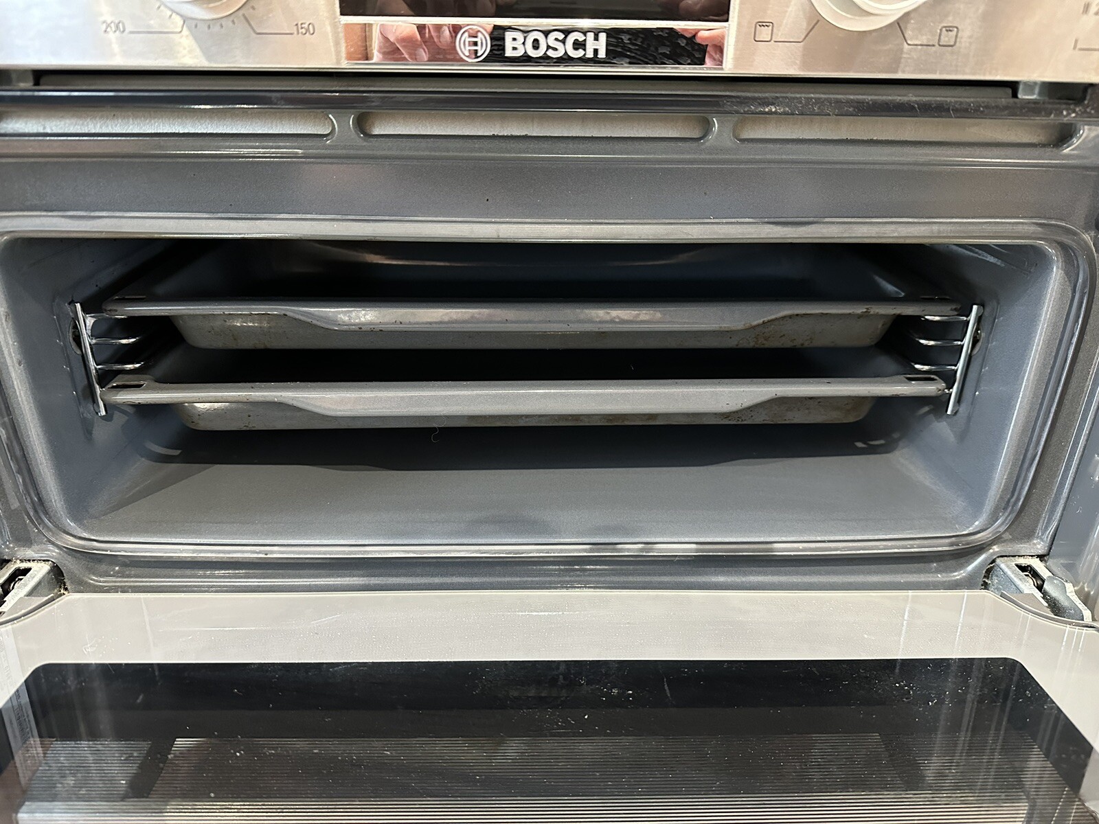 Bosch Serie 2 MHA133BR0B , Built in Electric Double Oven, Stainless
