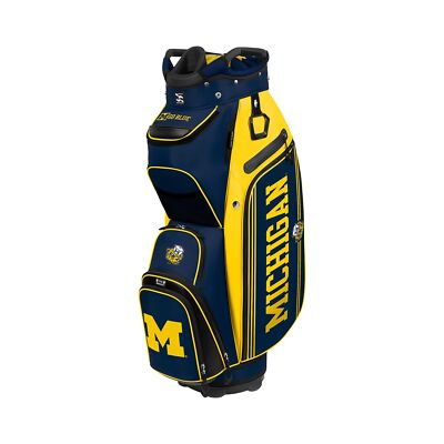 Team Effort NCAA The Bucket III Cooler Cart Golf Bag Michigan