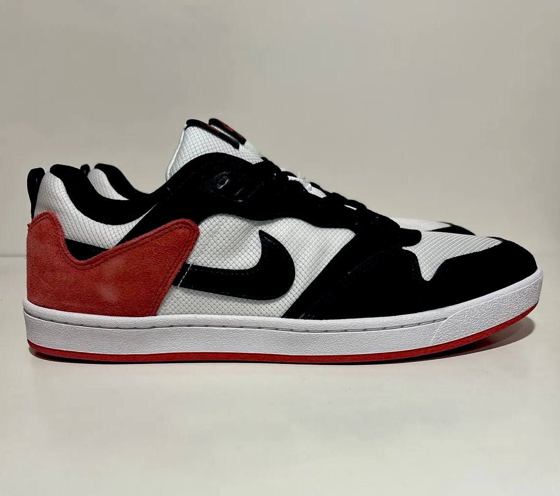Mens Size 13 - Nike SB Alleyoop Chicago Black Toe Red White Shoes Sneakers New Nike SB Alleyoop Chicago Black Toe Red Men main image 4