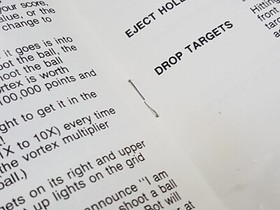 Pin Bot Pin-Bot Authentic Original NES Nintendo Manual Only