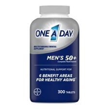 One A Day Men's 50+ Healthy Advantage Multivitamin, 300 Tablets - Free Shipping!