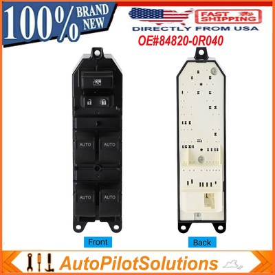 Driver Side LED Power Window Switch Auto Down Up For Toyota Tundra 2007 ...