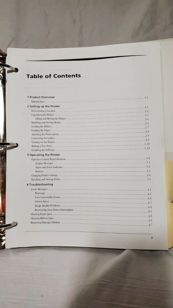 Kodak ML-500 industrial photo printer user manual with CD-ROM