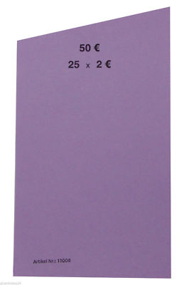 EURO Münzen Handrollpapier 1 Cent bis 2 EUR frei wählbar Rollpapier Hartgeld