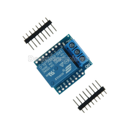 Wemos D1 Mini Con Shield De Relé WiFi Y Pantalla OLED 0.66 Pulgadas - Para Proyectos Con ESP8266 Y Arduino