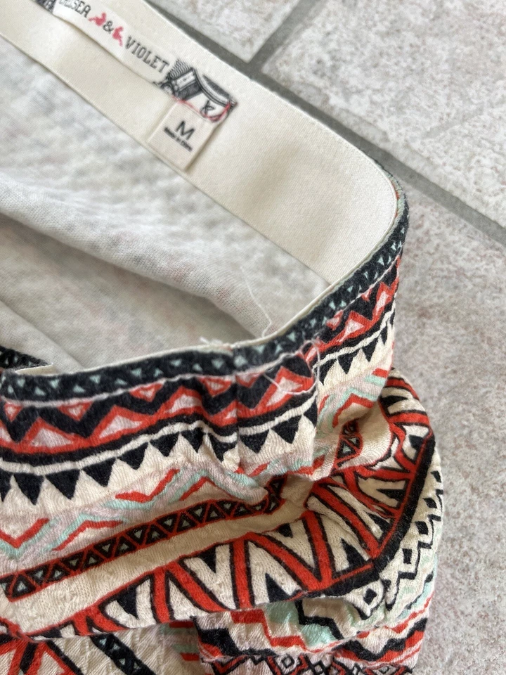 Falda Vintage Chelsea y Violeta Talla Mediana Gráfica Elastizada Body Con Talla M Boho Foto 3 de 4