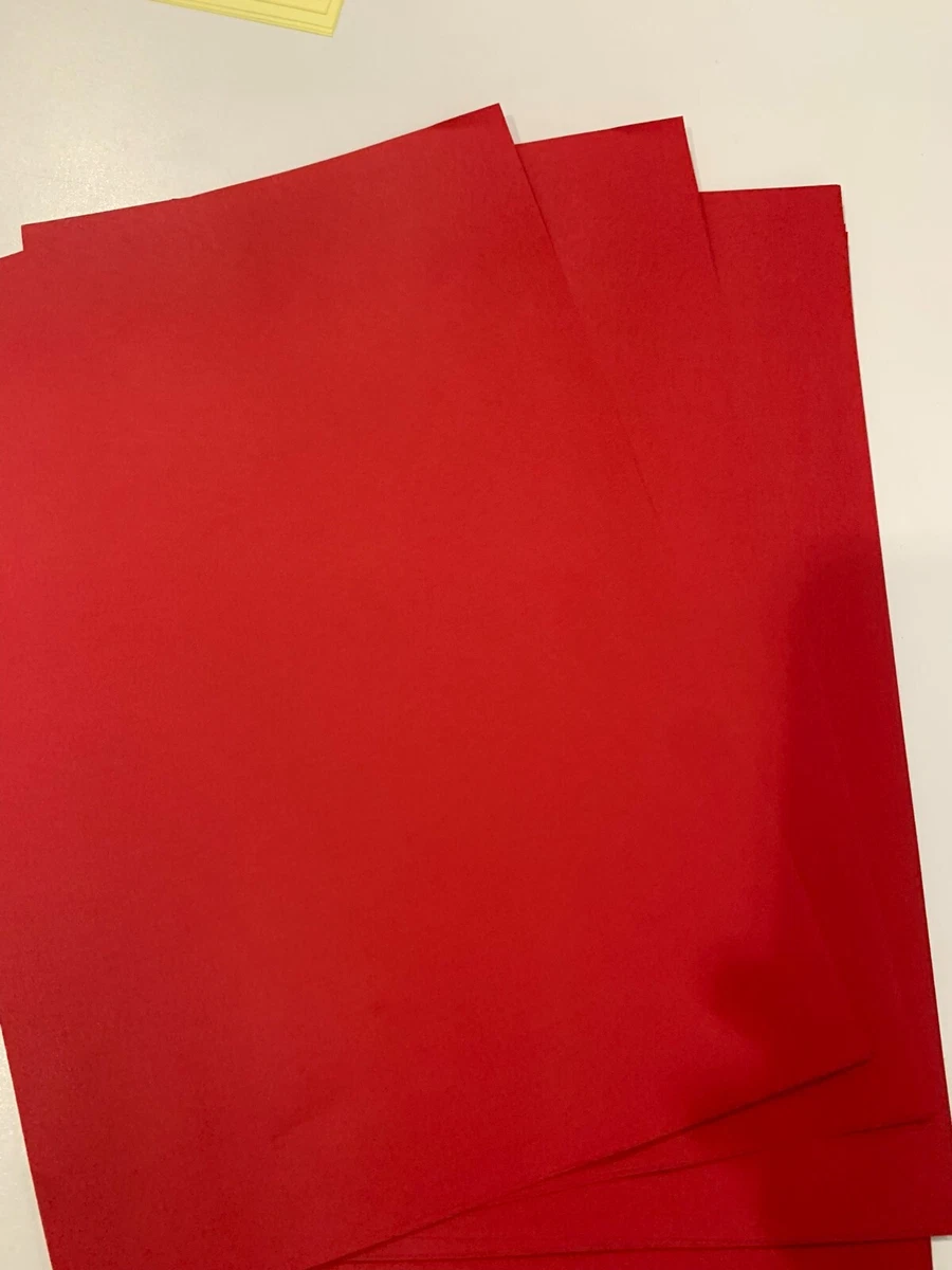 Intense Red printer paper 80g/m2 100 x A4 Sheets 